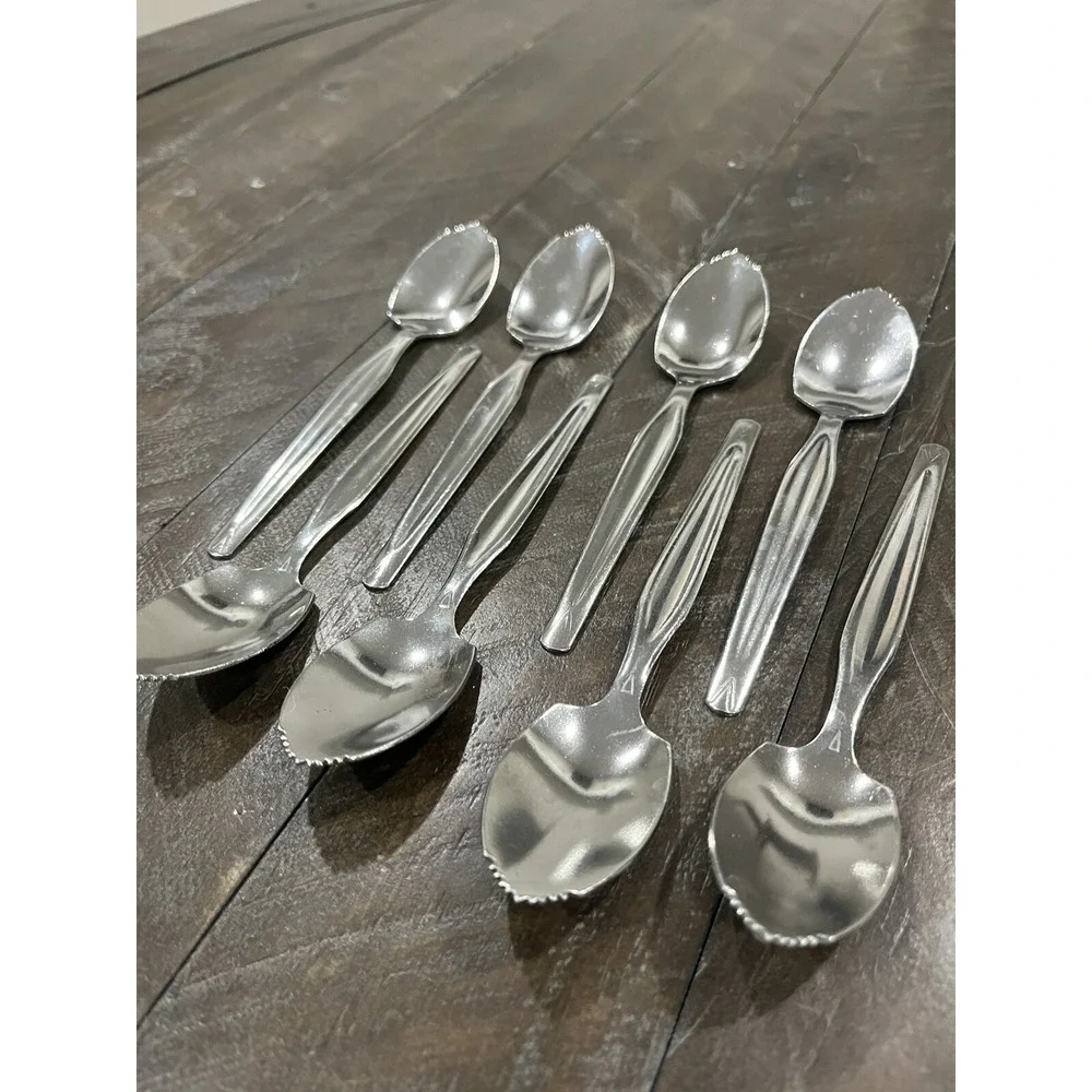 Enjoy Grapefruit Serrated stainless steel Grapefruit Spoon‎ Set Of 8 Silverware